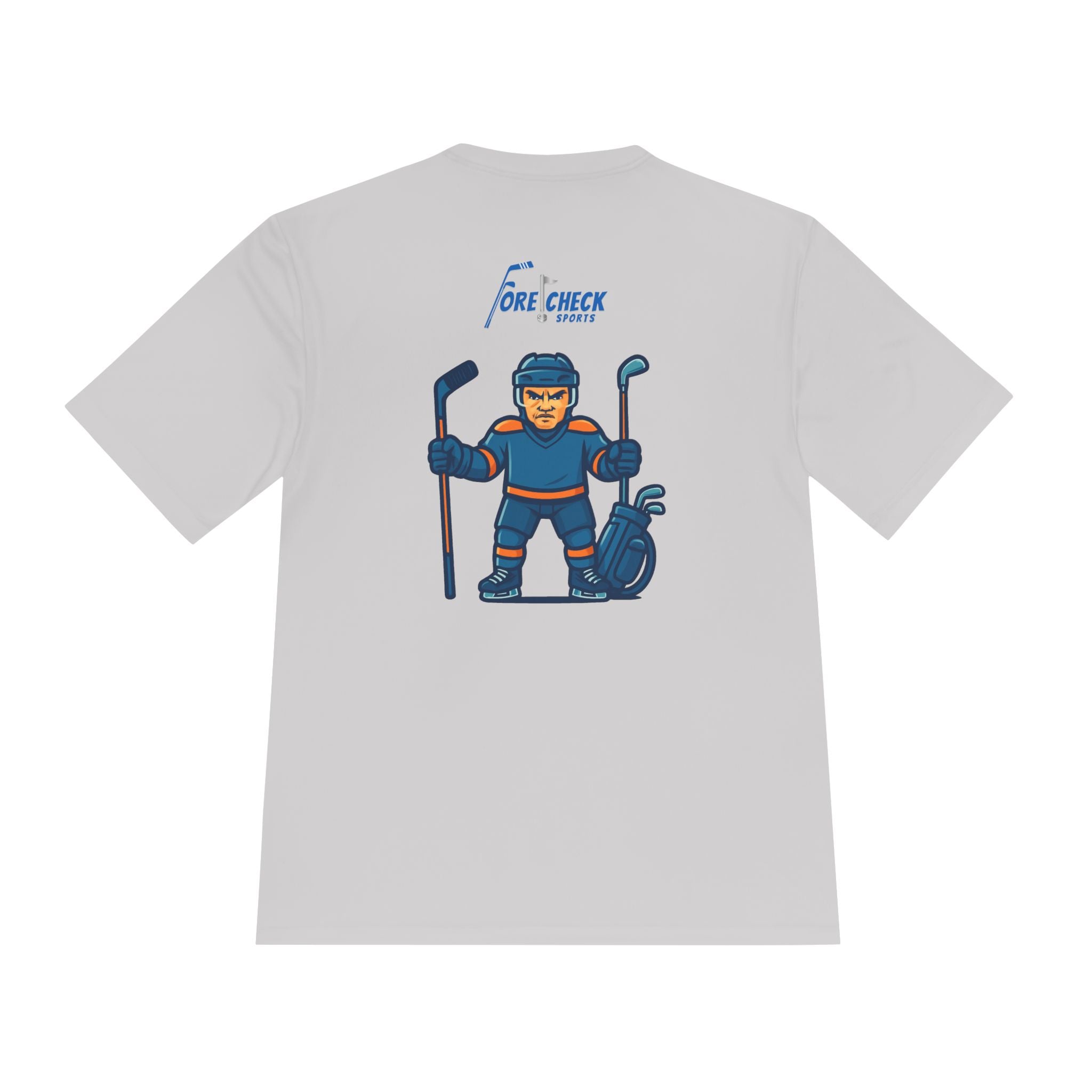 Fore!Check "Frankie" Moisture Wicking Tee