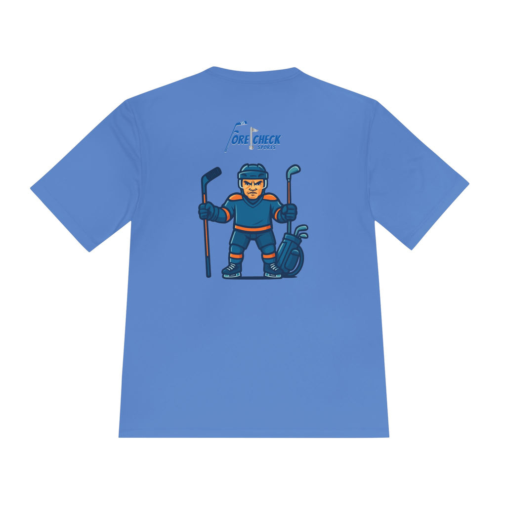 Fore!Check "Frankie" Moisture Wicking Tee