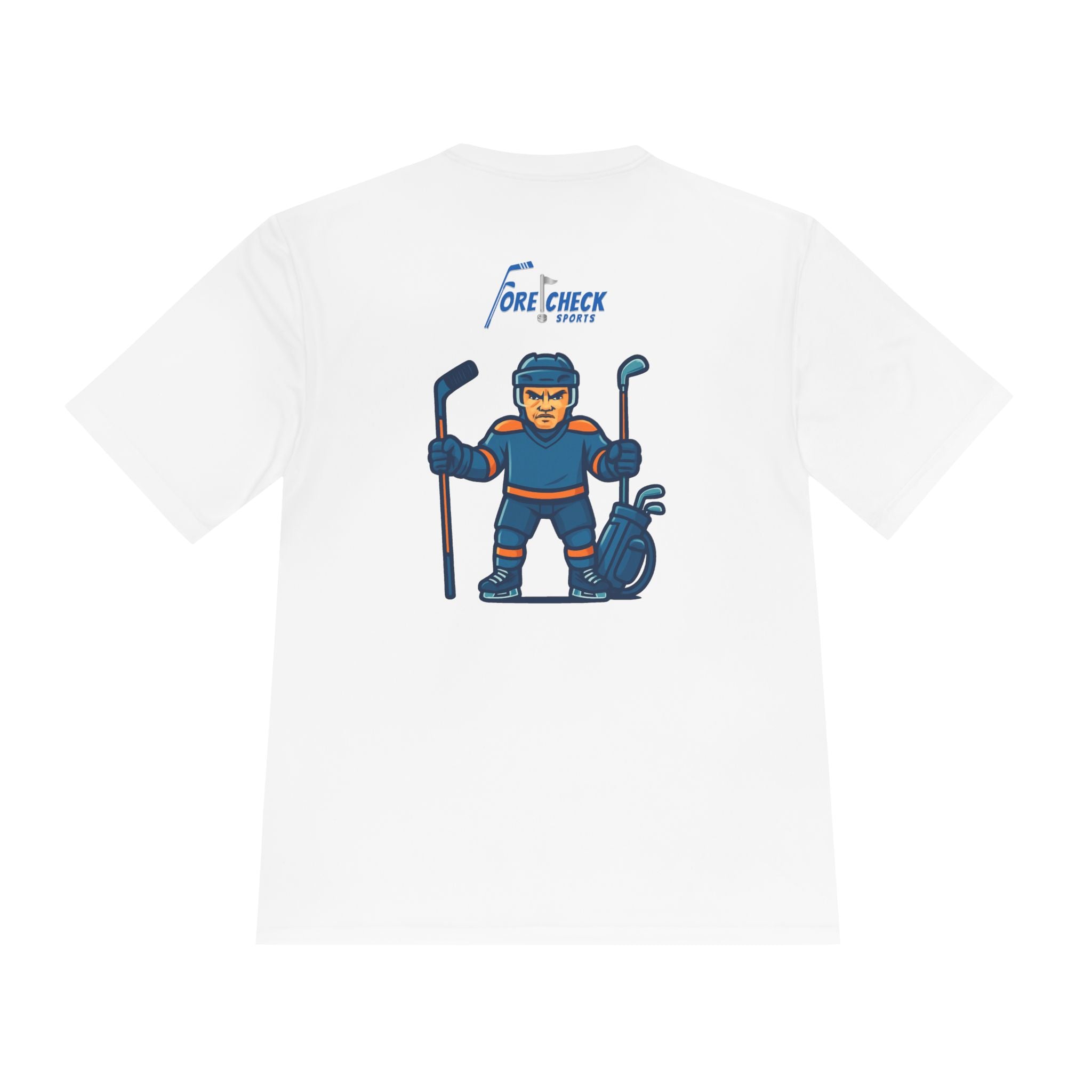 Fore!Check "Frankie" Moisture Wicking Tee