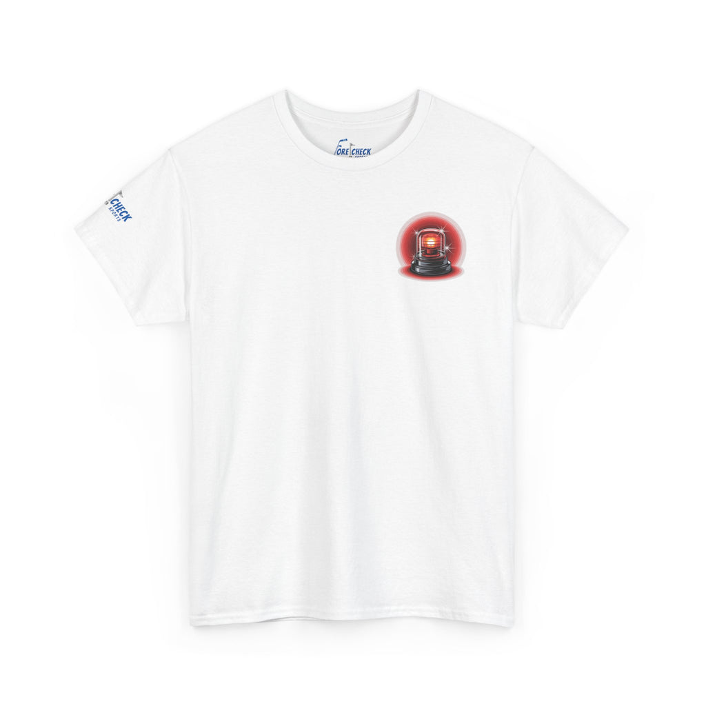 We Light Up! Ice Hockey Tee