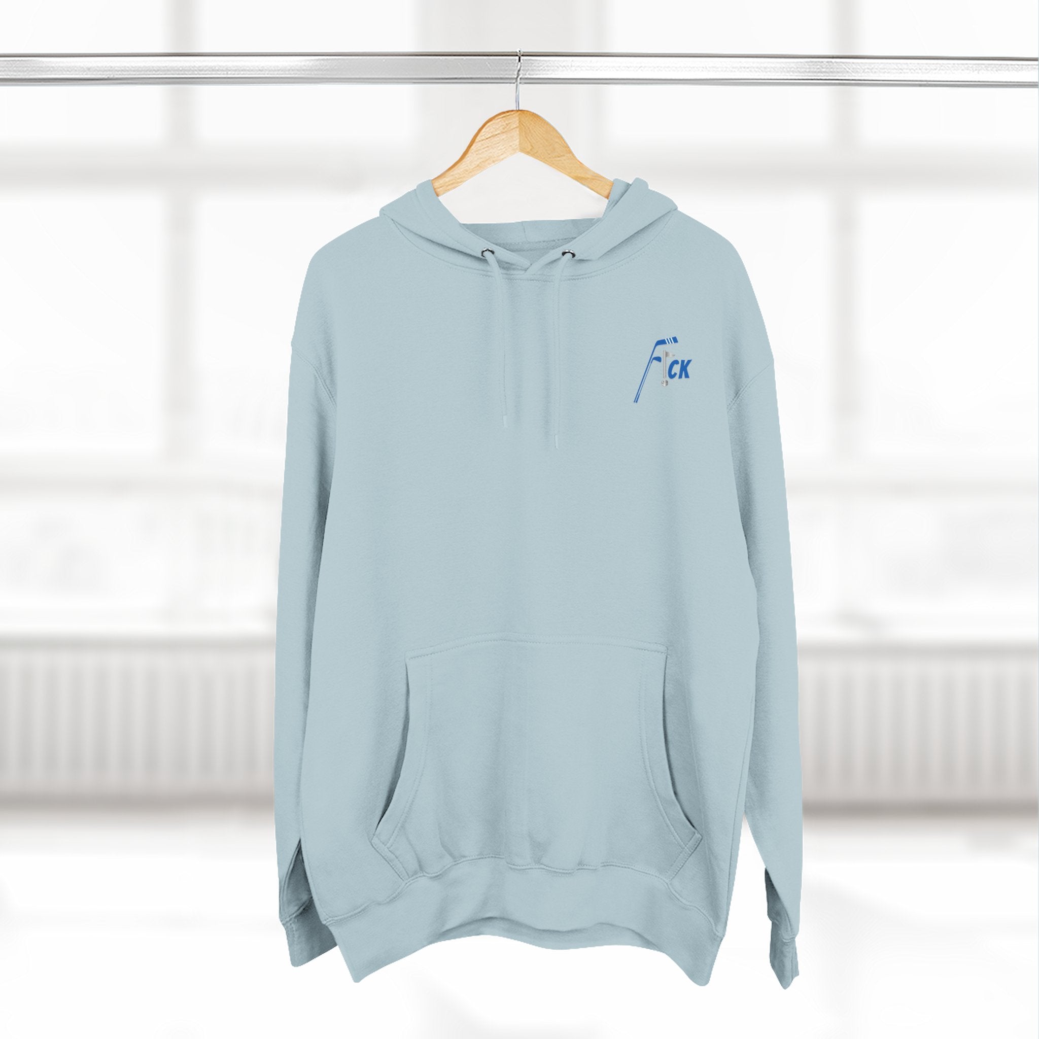 Mini Logo 'F!ck' Fleece Hoodie