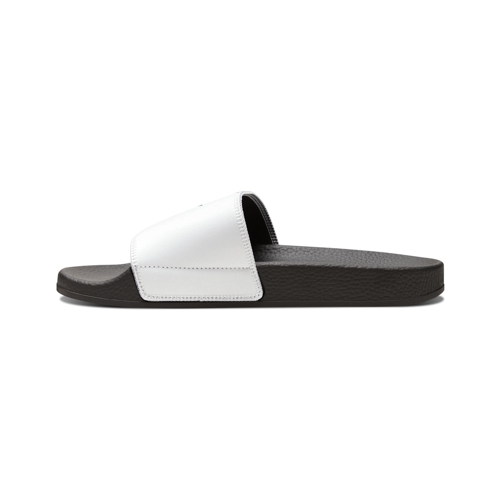 F!CK Mini Logo — Men's Removable‑Strap Sport Slides
