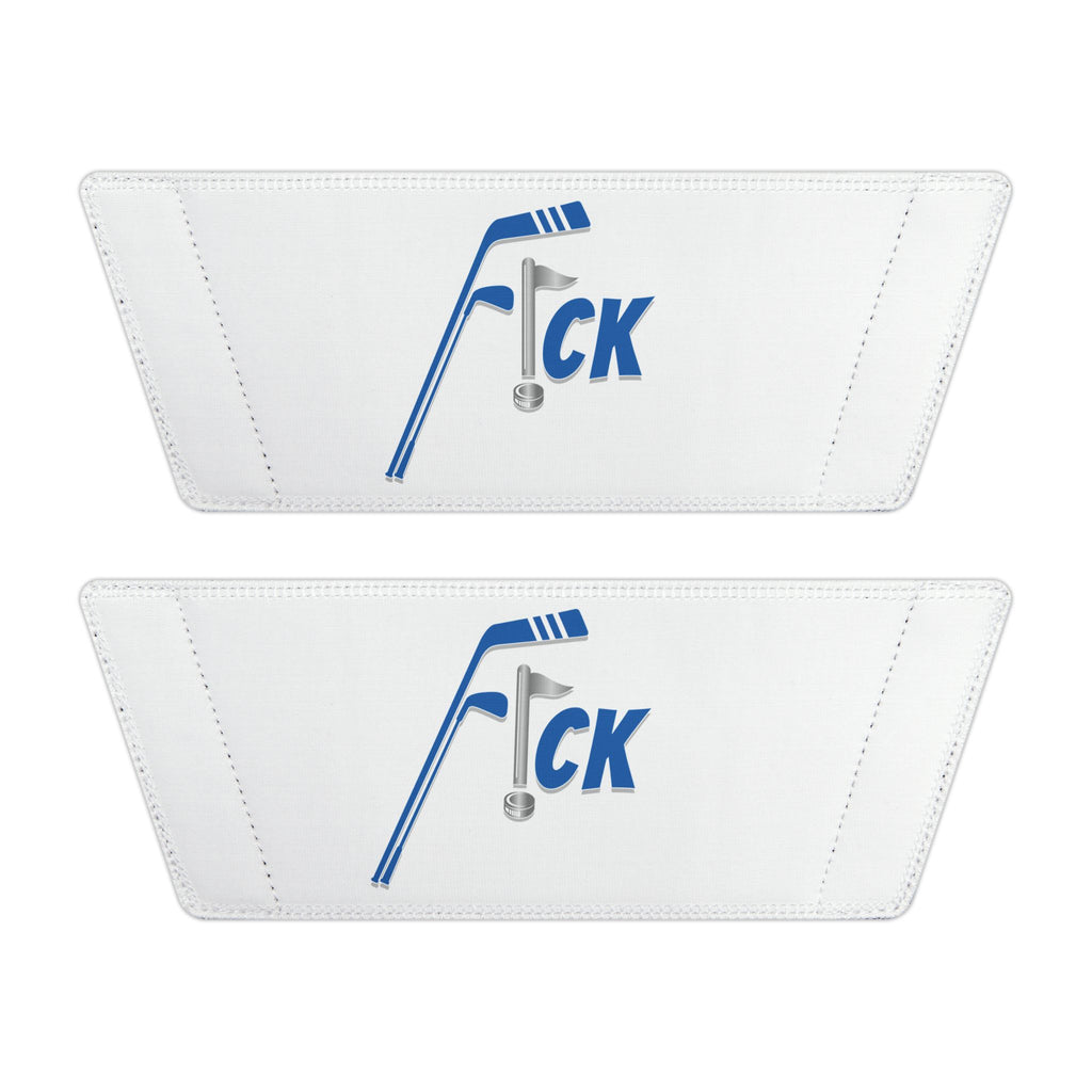 F!CK Mini Logo — Men's Removable‑Strap Sport Slides